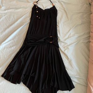 Speechless Black Dress with Elegant Design